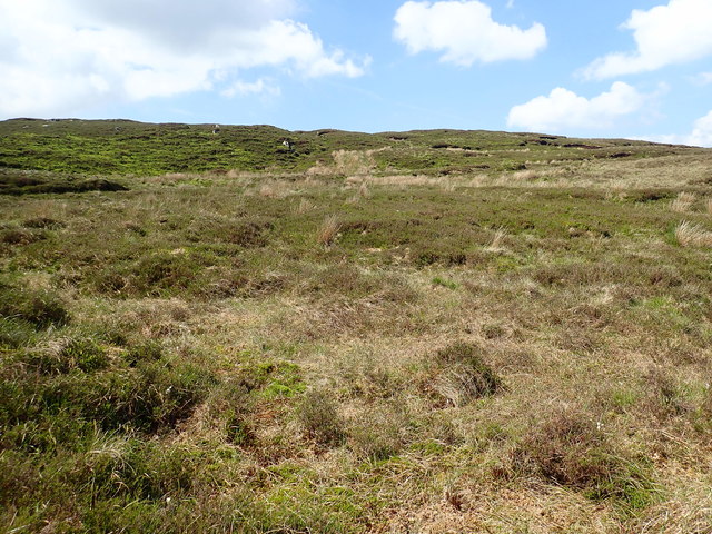 Heather moor on the eastern flank of... © Eric Jones cc-by-sa/2.0 ...