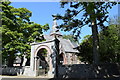 NJ7938 : Gateway to All Saints Episcopal Church, Woodhead by Bill Harrison