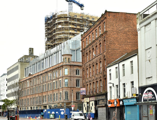 The Swanston Hall site, Belfast - June 2018(1)