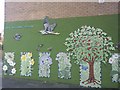 Mural on Ham village green