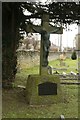 SU5097 : Crucifix in the cemetery by Bill Nicholls