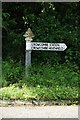 SCC Fingerpost at Flaxpool A358