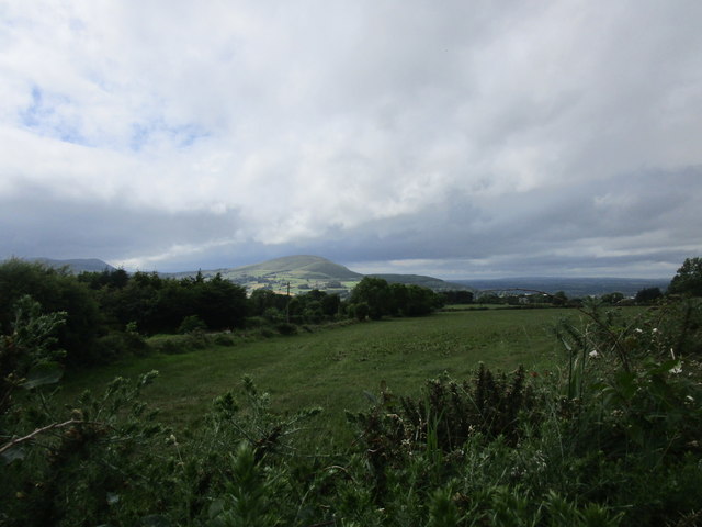 View towards Claragh Mountain