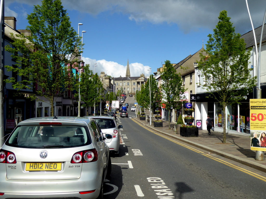 High Street, Omagh © Kenneth Allen :: Geograph Ireland