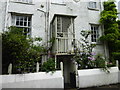 Elevated entrance to a house in Sion Road, Twickenham