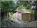 Paths below old mill premises, Haverhill