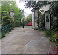 Upper Cobb House entrance gates, Lyme Regis