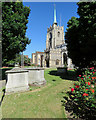 Chelmsford: in the cathedral churchyard