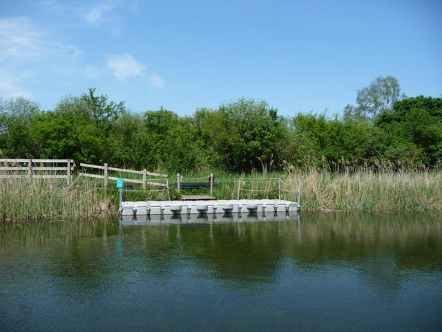 Landing stage for the National Trust trip boat