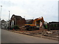 Demolition work in Parkside