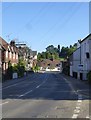 Westerham: view south along the High Street to the Forge