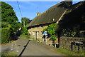 Thatched cottages on New Row