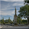 The memorial in Fleetwood