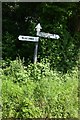 SCC Fingerpost at Weacombe.