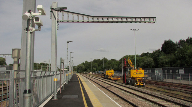 New platform, Bristol Parkway