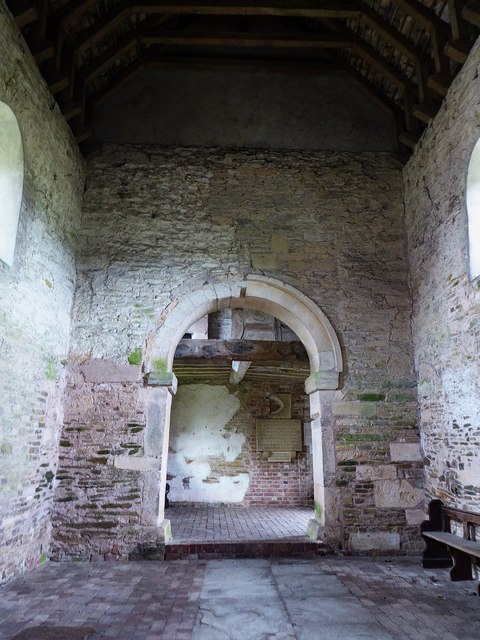 Deerhurst - Odda's Chapel - Looking from nave into chancel