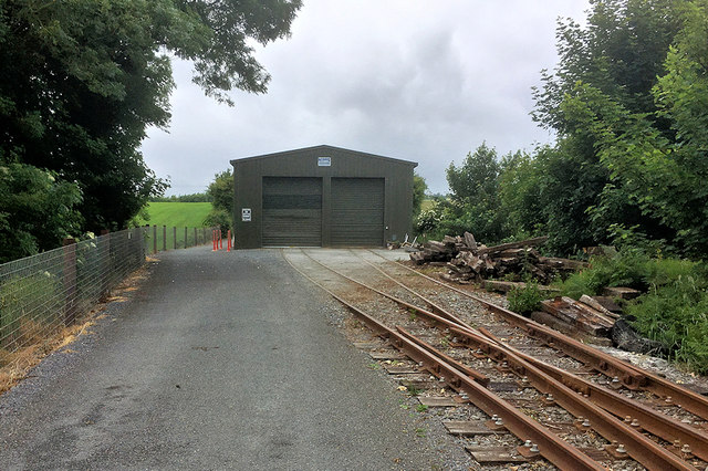 Waterford and Suir Valley Railway, Maintenance and Storage Shed at Kilmeadan