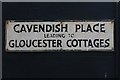 Cavendish Place sign