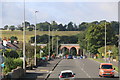 Ferryden Viaduct as viewed along the line of Rossie Island Road