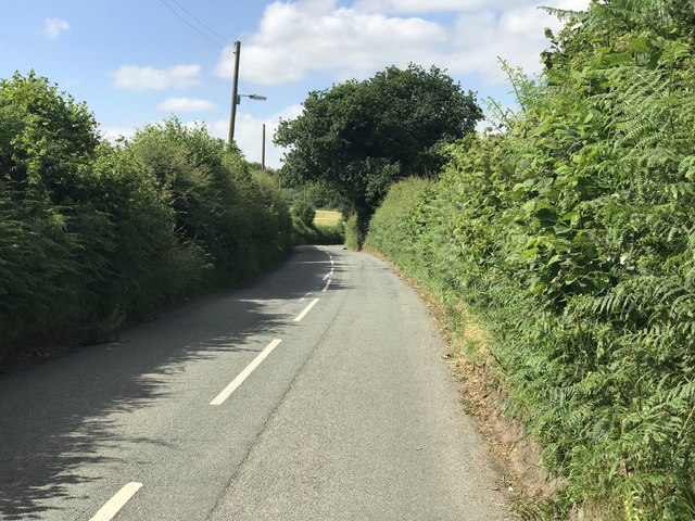 Bignall End Road © Jonathan Hutchins cc-by-sa/2.0 :: Geograph Britain ...