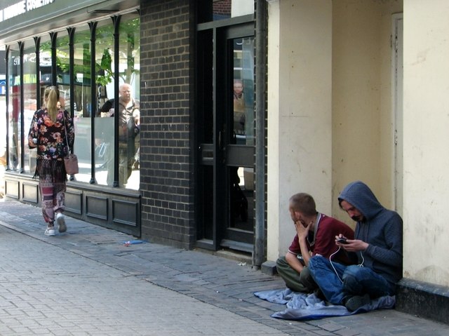 Homeless in Norwich