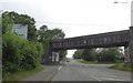 Railway bridge over Bridgend bypass