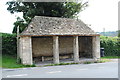 Stone Bus Shelter, Main Street, Uley, Gloucestershire 2014