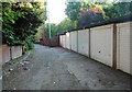 Lock-up garages, Hayburn Lane