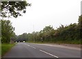 Bus stop in Caegarw on A48