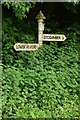 SCC Fingerpost at Water Farm