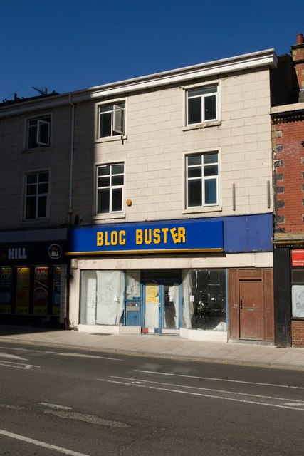 Former Blockbuster video rental shop, Kirkgate