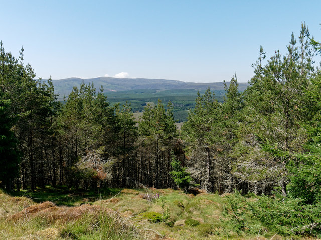 Outlook from ridge of Cnoc an t-Sabhail