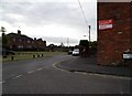 Alexandra Road at the junction of Whitsbury Road