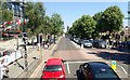 View North along University Road, Belfast