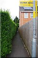 Footpath off Lambert Road, St. John