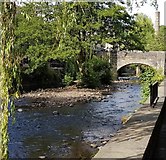 SD9927 : Hebden Water and The Old Bridge by Anthony Parkes
