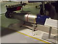 View of an 18-inch Mk. 30 torpedo in Hangar 4 in the RAF Museum