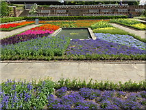 TQ3473 : The Dye Garden at Horniman Gardens by Marathon