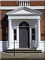 SE3221 : Door and portico, St John's North by Philip Halling