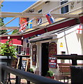 National flags on the Commercial Inn, Pontymister[A]