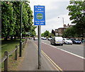 To avoid low emission ZONE turn right 100 yds, East Molesey