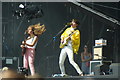 Declan McKenna on stage at TRNSMT, Glasgow Green