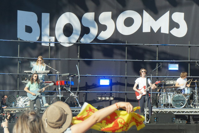 Blossoms on stage at TRNSMT, Glasgow... © Mike Pennington :: Geograph Britain and Ireland