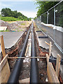 New district heating pipes