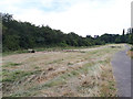 Bales alongside the cycleway at Killingbeck