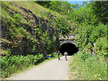 SK1772 : Monsal Trail: eastern portal of Cressbrook Tunnel by Gareth James