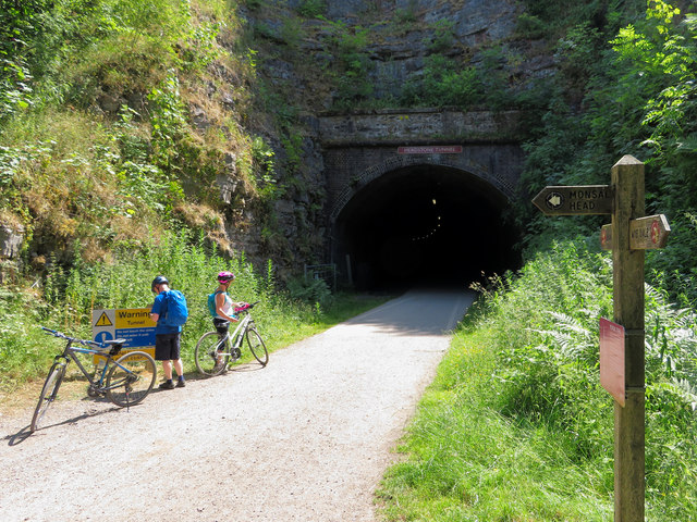 Monsal Trail: western portal of Headstone Tunnel