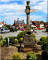 Victorian direction post on an Eastington roundabout