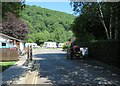 Caravan & Motorhome Club site, Dulverton