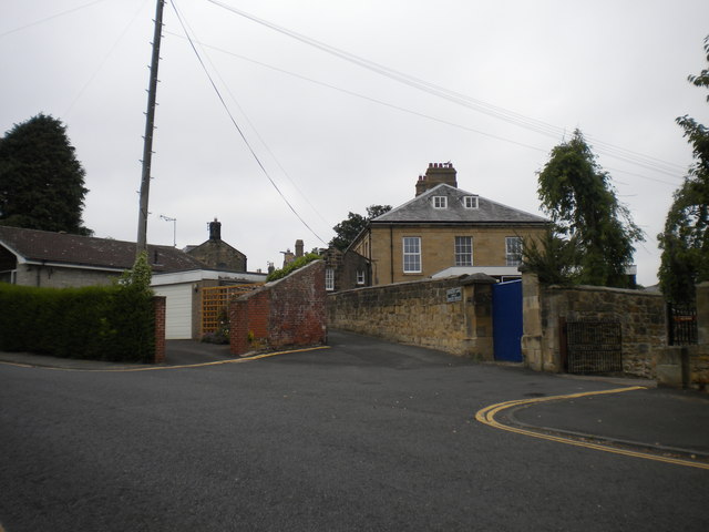 East end of Dovecote Lane, Alnwick